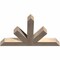 Ekena Millwork Saratoga Smooth Timber Gable Bracket, Douglas Fir, 36"W x 23"H x 3 1/2"D x 3 1/2"F, 15/12 Pitch GBW036X23X0404SAR00SDF - alternate 4